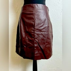 H&M brown skirt,